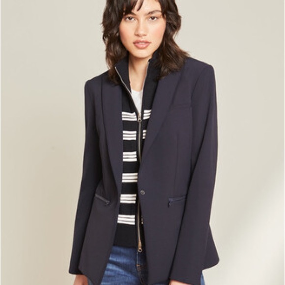 AuTH Veronica Beard Navy Persah Dickey - Picture 10 of 11